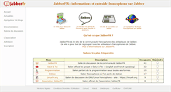 Desktop Screenshot of jabberfr.org