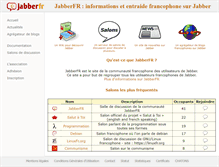 Tablet Screenshot of jabberfr.org