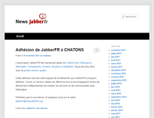 Tablet Screenshot of news.jabberfr.org